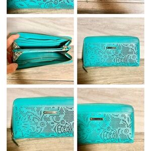 Elegant Turquoise Wallet